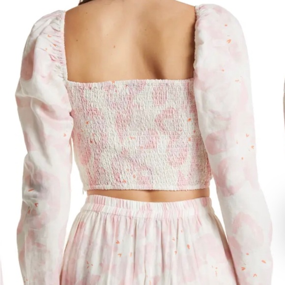 Something Navy Crop Top - Picture 5 of 7